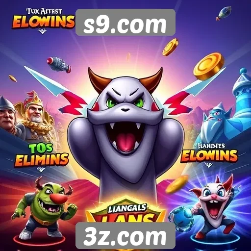 A variedade de jogos disponíveis no s9.com