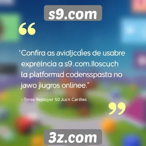 Avaliações de usuários sobre a experiência no S9.com
