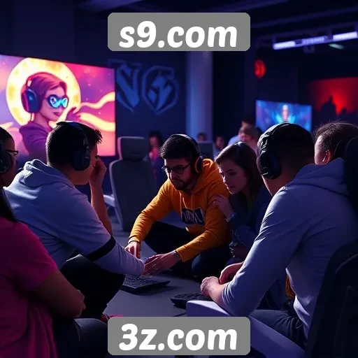 Impacto da comunidade de gamers na plataforma s9.com